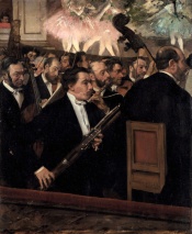 L'orchestre de l'opéra, by Edgar Degas, 1870